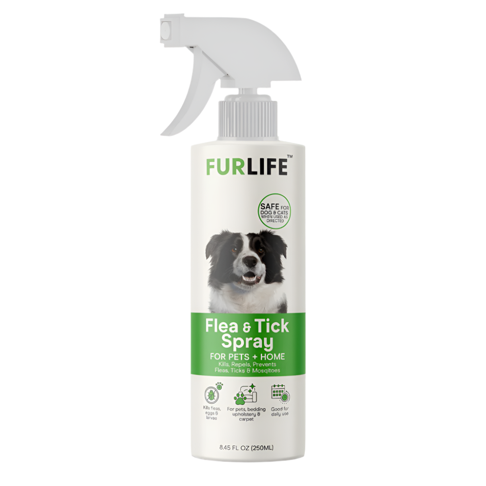 FurLife™ - All Natural Flea & Tick Spray for Dogs and Cats