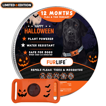 FurLife™ - 12 Months All Natural Flea and Tick Tags for Dogs