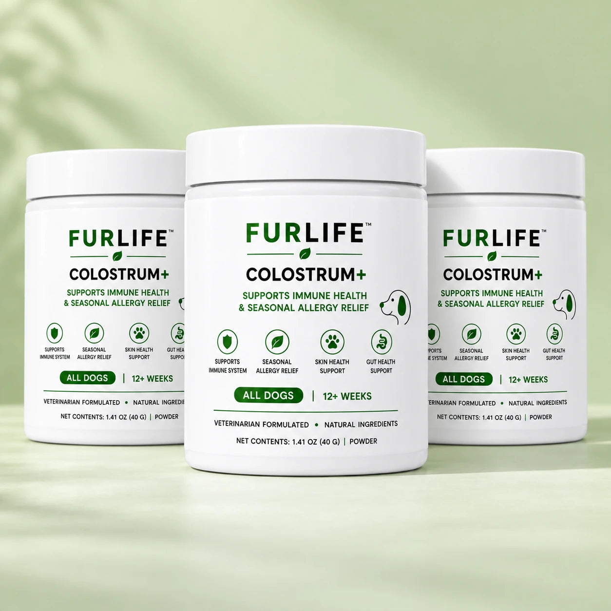 FurLife Colostrum+ 3-tub supply
