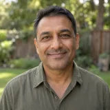 AI-generated illustrative avatar